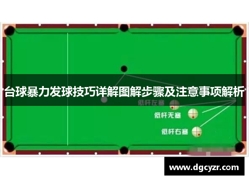 台球暴力发球技巧详解图解步骤及注意事项解析